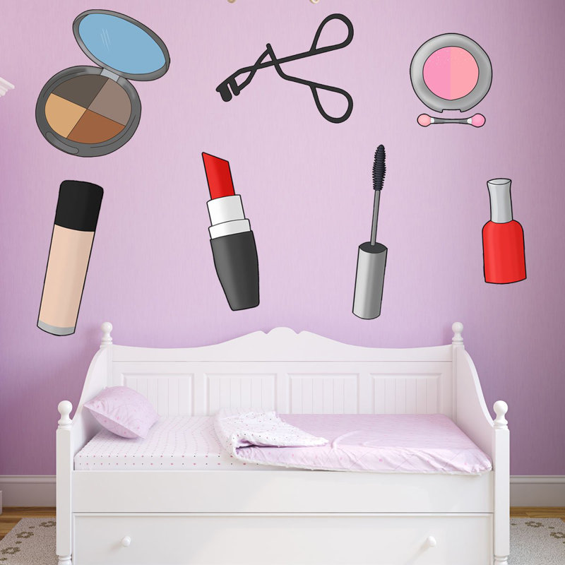 Décalcomanie murale maquillage