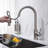 KIBI Circular Pull Down Kitchen Faucet-63947849