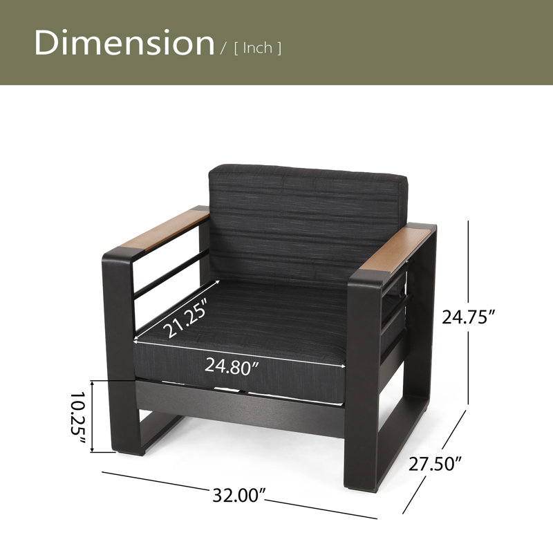 Fauteuil club, Noir