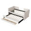 Lit de jour simple en chenille avec lit gigogne et 3 tiroirs de rangement-1954404158