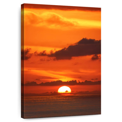 Gillard Ocean Orange Sunset