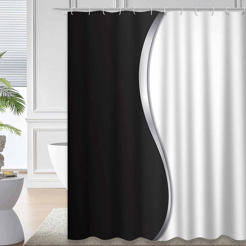 Rideau de douche Abstract, L 72 po x l 72 po