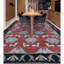 Tapis rouille de haute qualité noué à la main