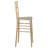 Cutler Gold Wood Chiavari Event and Hospitality Stacking Barstool-785912459