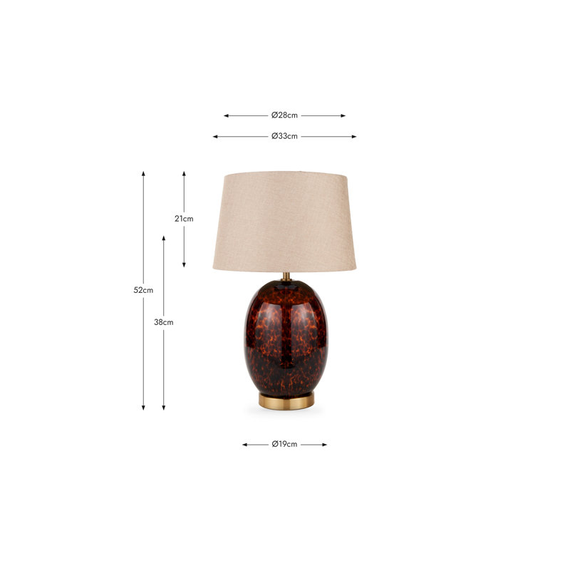 Acherman Glass Table Lamp
