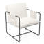 Fauteuils suspendus 2 pièces à structure en métal avec poches de rangement-133996878
