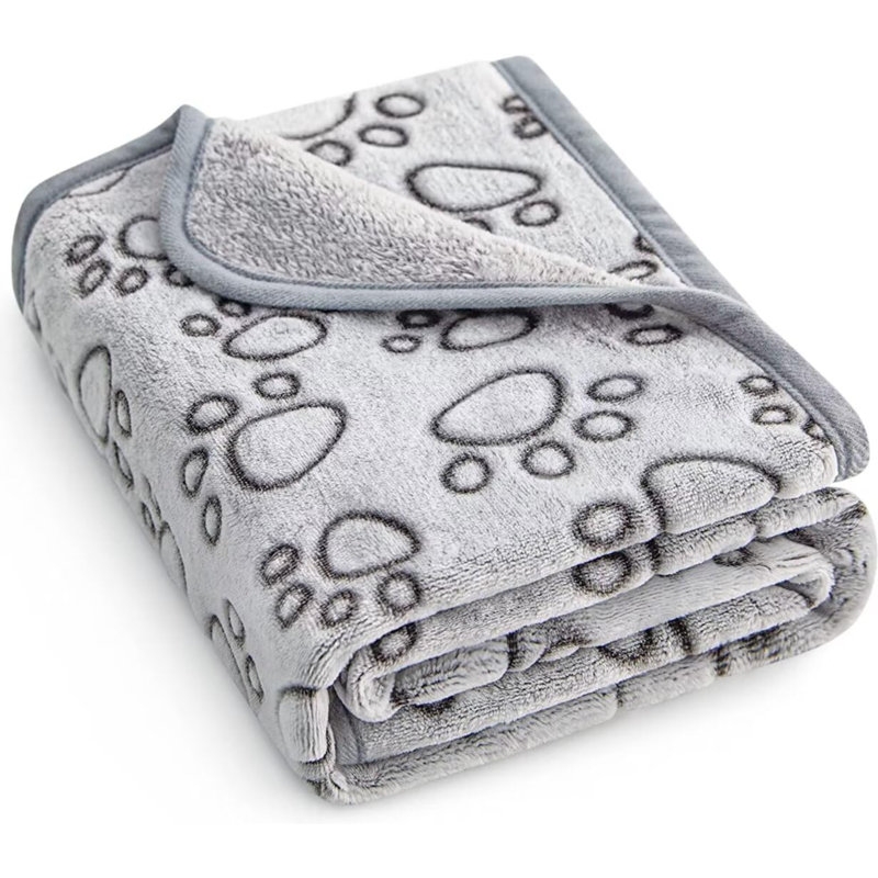 Couverture pour animaux, L 24 po x L 32 po, Gris