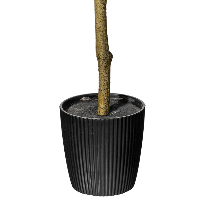 Artificial Potted Lemon Tree, 36" H x 20" W x 20" D