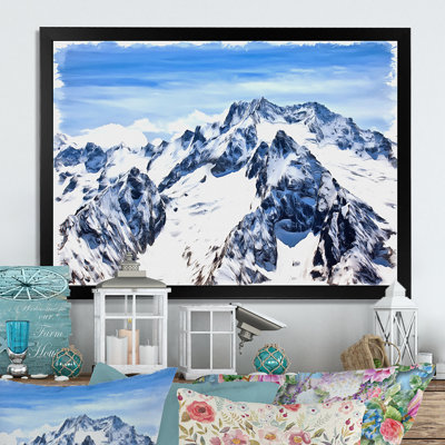" Rockies Mountain In Winter "