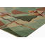 Art Deco Hand Knotted Wool Geometric Area Rug-2126168084