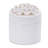 Stoneware Box with Floral Lid Accent