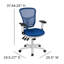 Mid-Back Mesh Multifunction Executive Swivel Ergonomic Office Chair with Adjustable Arms-865136511