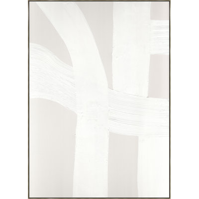 «New Neutral 2» par Thom Filicia - peinture sur toile à cadre flottant