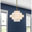 Silma 3 Dimmable Light Alabaster in Chandelier
