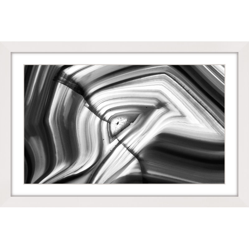 Devil's Eye par Marmont Hill - reproduction d'art sur papier encadrée, H 24 po x l 36 po x P 1,5 po, Cadre blanc