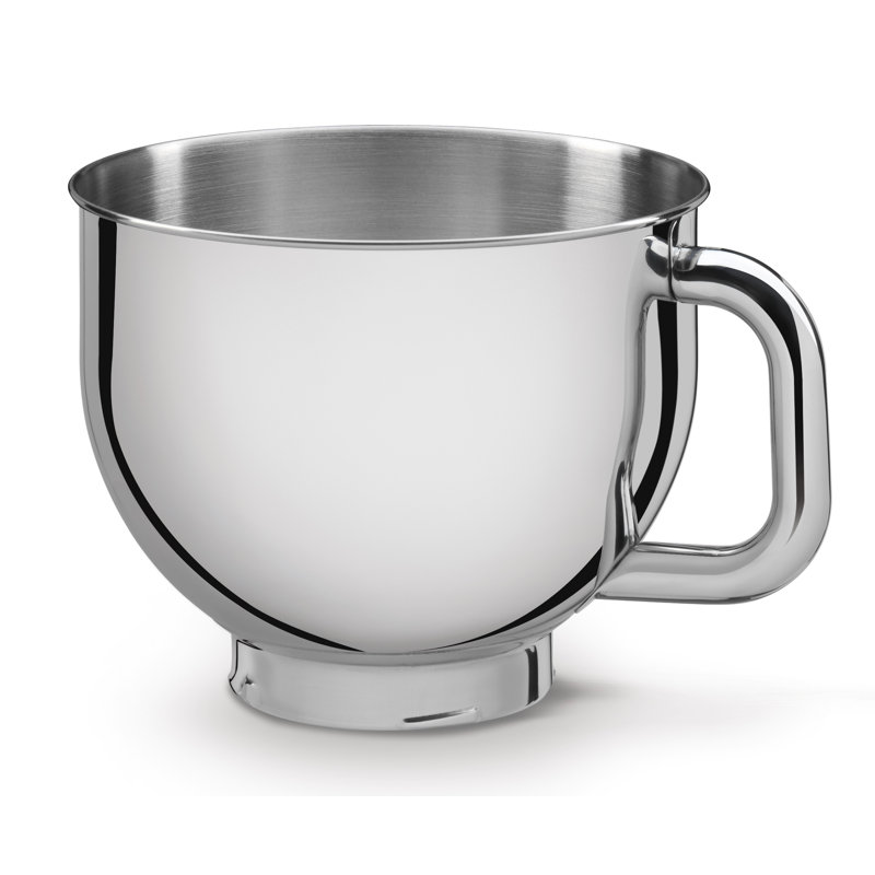 5-Quart Stainless Steel Bowl for Stand Mixers - Thumbnail 3