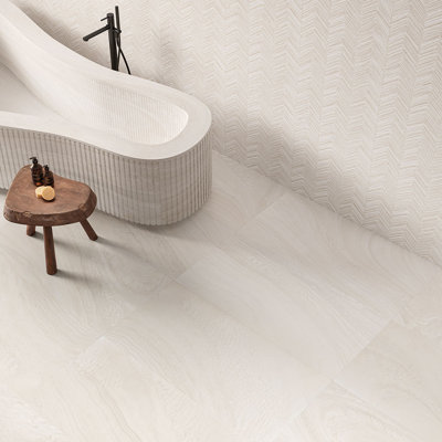 Tweed blanc pierre 24 x 48 Palermo