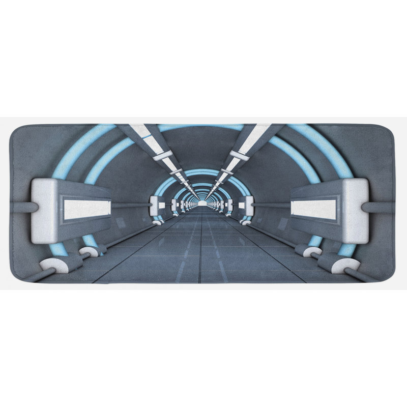 Modern & Contemporary Polyester Kitchen Mat