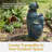 Kupski Ceramic Fountain with Light