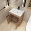 Marialana 24'' Single Bathroom Vanity with Ceramic Top-1399745106