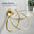 Circular 5 - Piece Bathroom Hardware Set-90977456