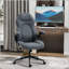 High Back Office Chair with Flip Up Armrests, Swivel Computer Chair with Adjustable Height and Tilt Function