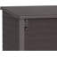 4 ft. 3 in. W x 2 ft. 5 in. D Resin Flat Garbage Shed
