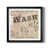 Black Framed Paper selected