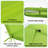 2Pcs Set Outdoor Lounge Chair Cushion Replacement Patio Funiture Seat Cushion Chaise Lounge Cushion-1204423124