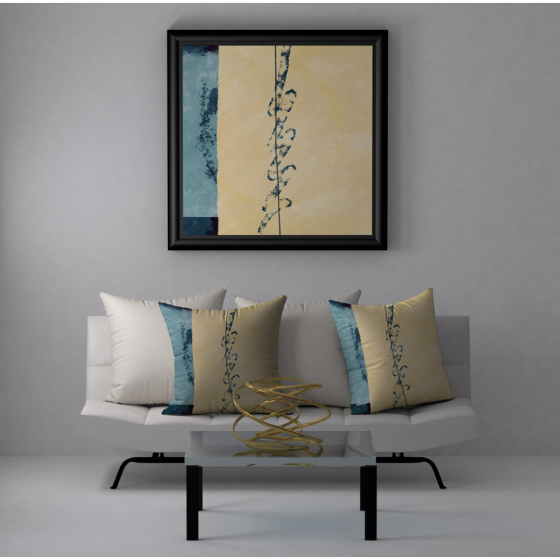 Reversible Throw Pillow, 18" x 18"