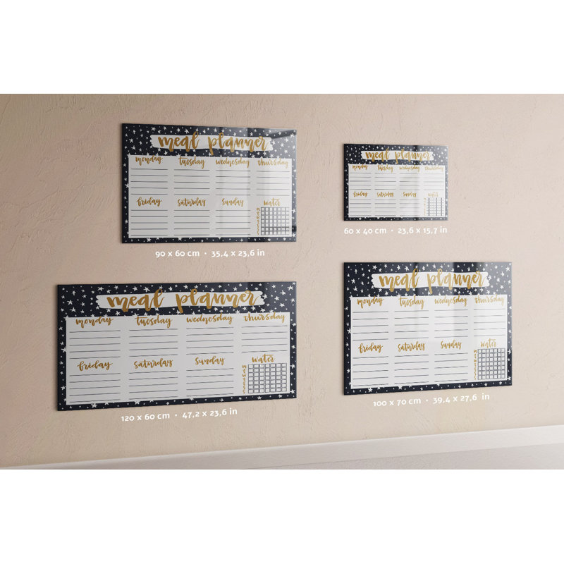 Magnetic Glass Dry Erase Board