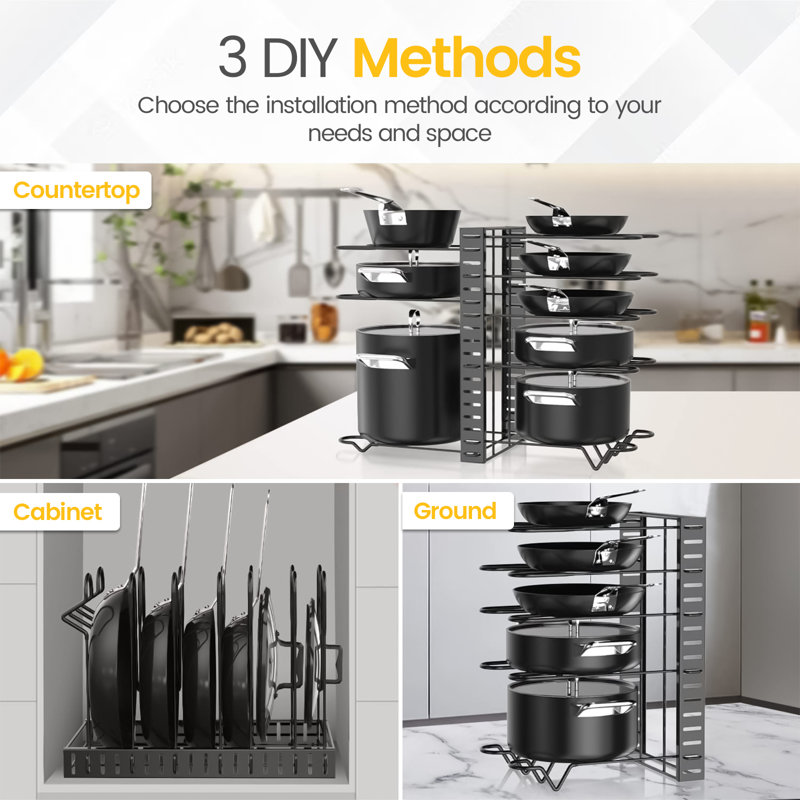 Steel Adjustable Kitchenware Divider