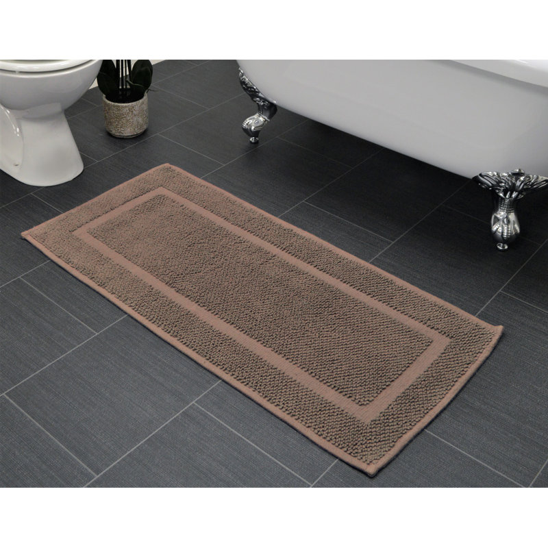 Long Runner Bath Mat, Mocha