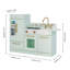 Urban Adventure Little Chef Charlotte Modern Play Kitchen, Silver Gray/Gold-643547764