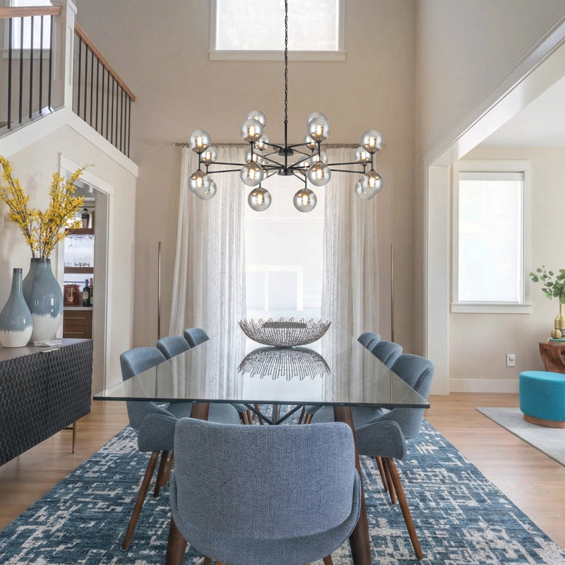 24-light Sputnik Chandelier Bubble Chandelier Dining Room Chandelier Island Light For Kitchen