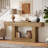63" Wood Console Table for Entryway, Narrow Sofa Table Behind Couch for Living Room, Hallway-1894308408