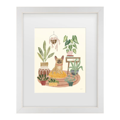 Bolog Mary Urban Urban Jungle Dogs IV SP Matted Framed Art