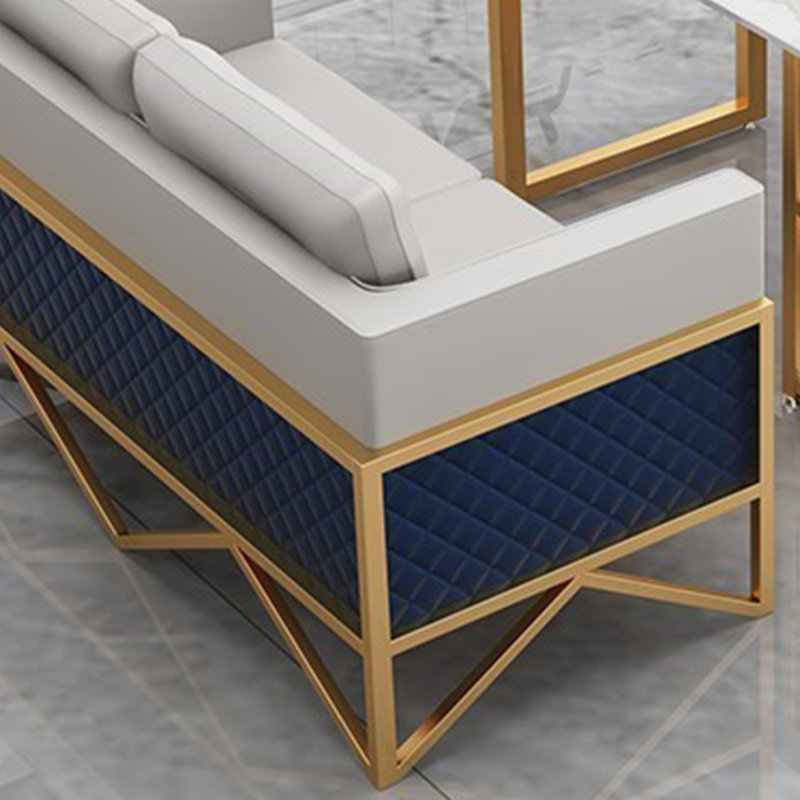 Banc rembourré en similicuir Eulalee