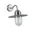 Henrieke 30.3cm H Seeded Glass Outdoor Barn Light-18859947