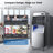 R.W.FLAME 352 Lb. Daily Production Cube Clear Ice Freestanding Ice Maker