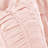 Full/Queen Blush Ruffle Bed With Comforter, 2 Decorative Pillows, Soft Bedding Shams, Pillows-121234568