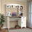 Computer Table with Keyboard Tray