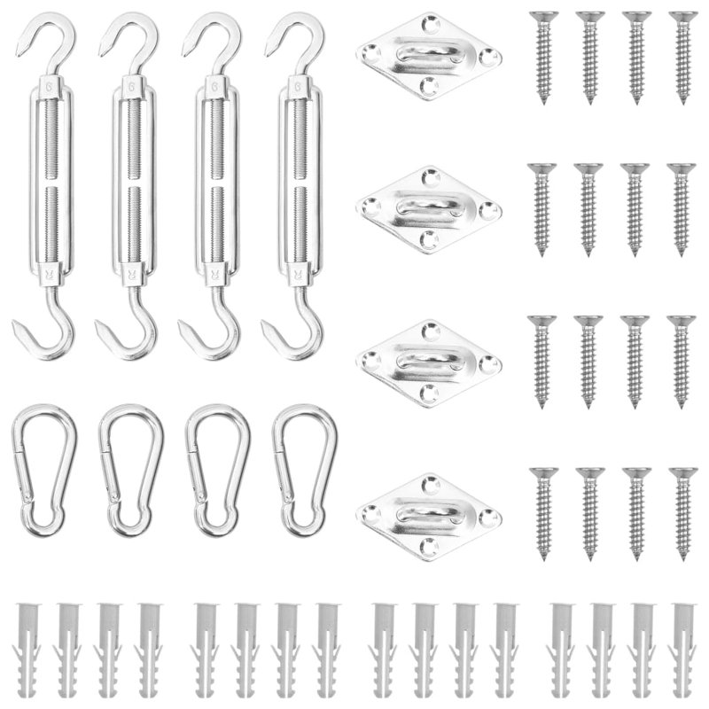 Metro Lane Silver Stainless Steel Awning for Awning