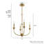 Plafonnier à 4 lumières Hunter Southcrest-73725744-104828339