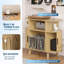 Armoire tourne-disque 35 po Mid Century Modern-1919690866