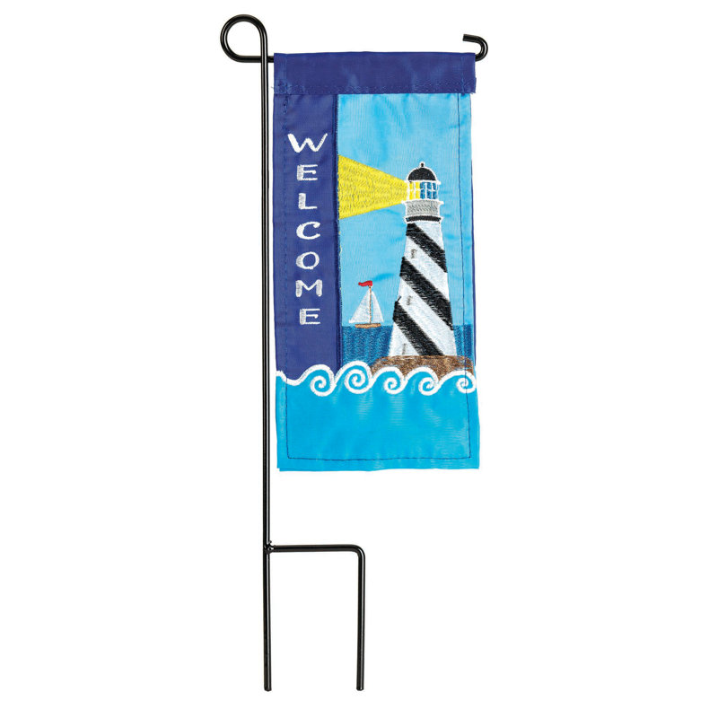 Mini drapeau phare Welcome 4 x 8,5