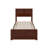 Jeinny Solid Wood Low Profile Platform Bed with Matching Footboard-101454302-118944237
