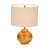 Mango Wood Elegance Table Lamp Set