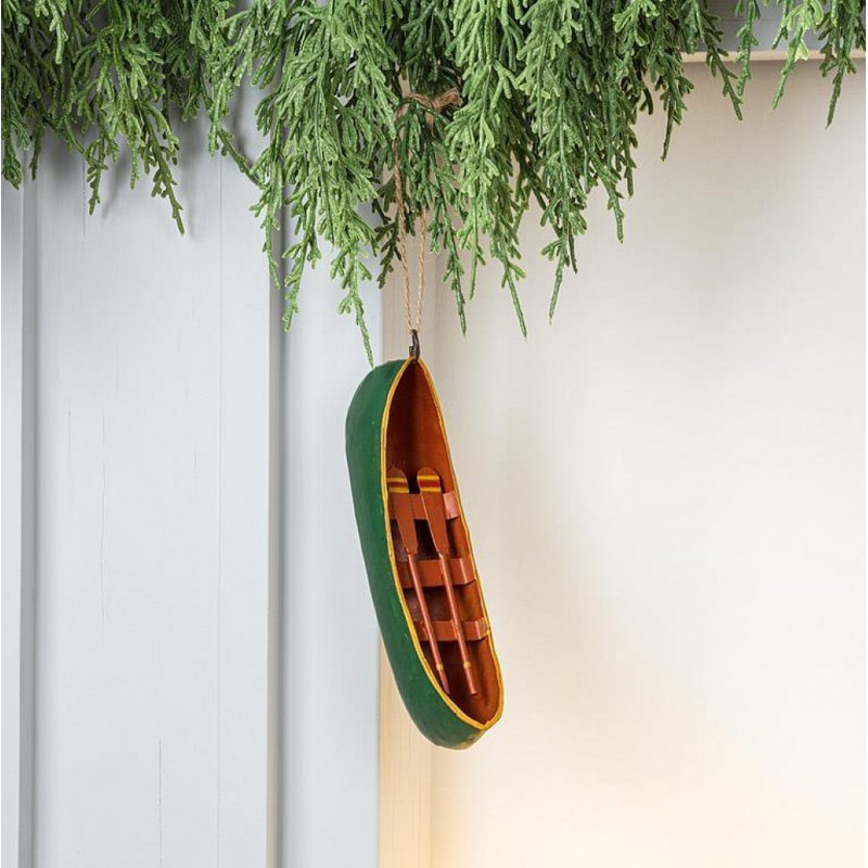 Canoe Ornament