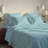 Hotel Luxurious Bamboo Blend Deep Pockets Breathable Cooling Bed Sheet Set 2000 Series-1060586735-1060586751
